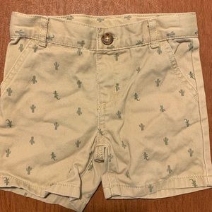 **NWOT Boys 18M cactus pattern shorts